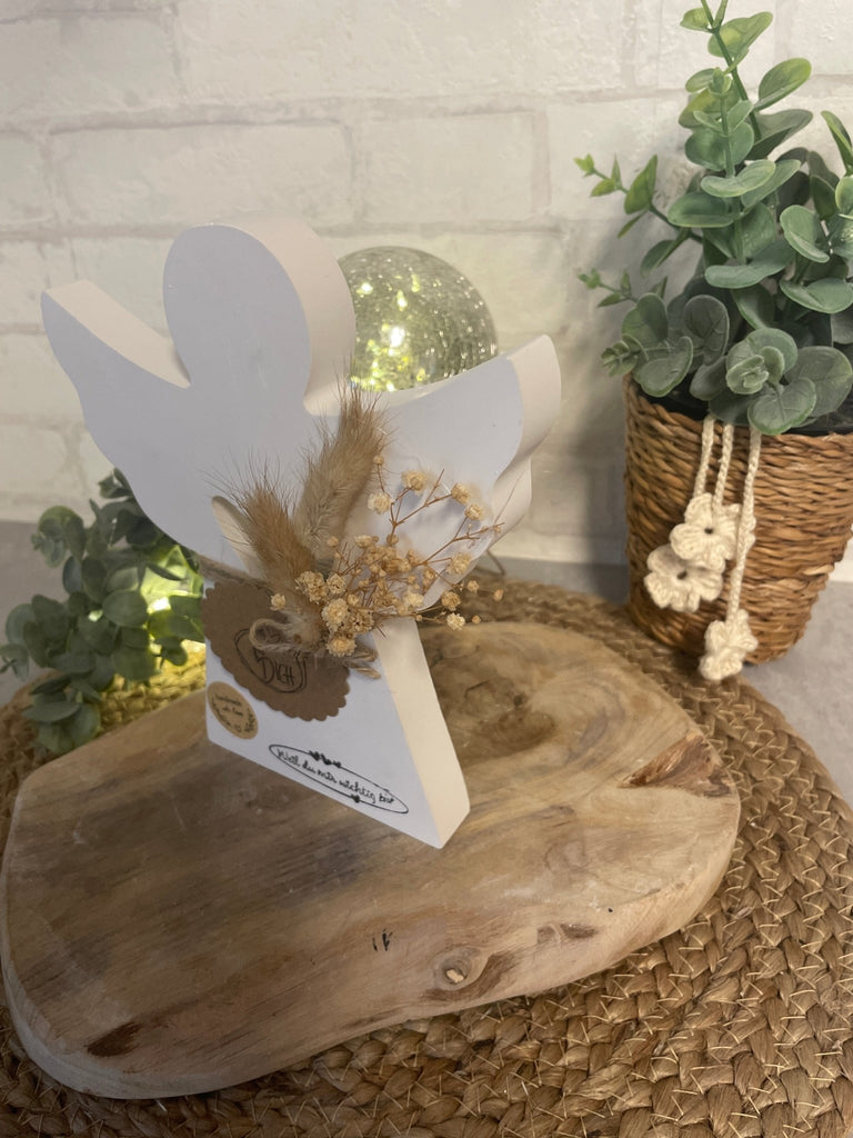 Deko Engel mit Herz – Handgemacht & liebevoll gestaltet - KB Socken