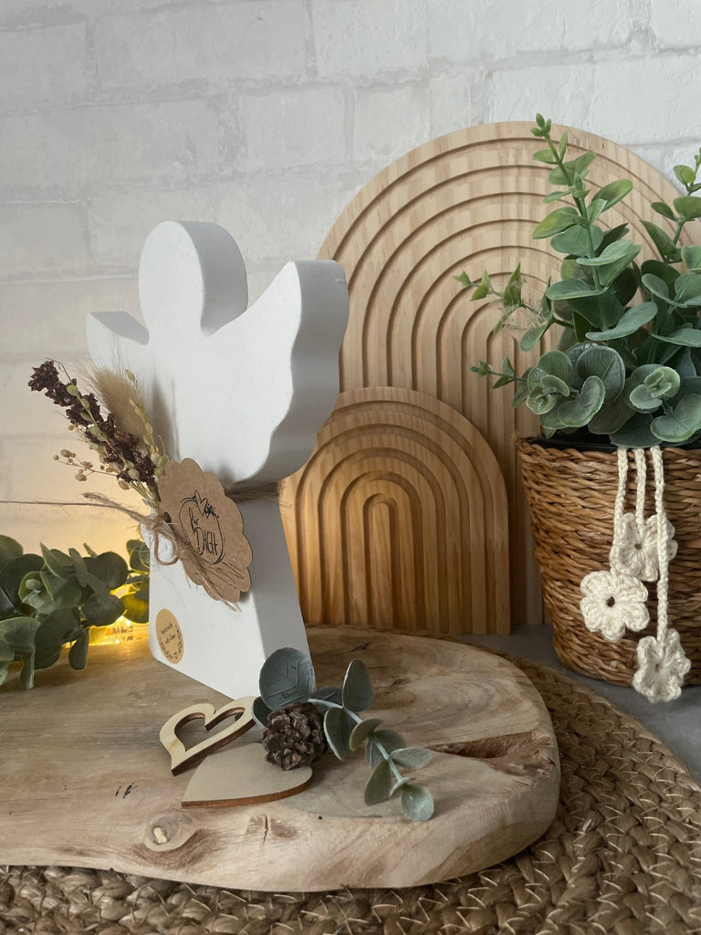 Handgemachter Deko Engel – Ideal für Taufe & besondere Anlässe - KB Socken