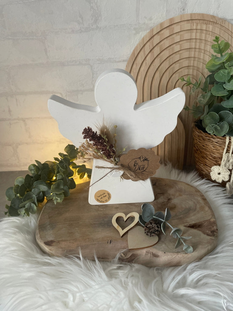 Handgemachter Deko Engel – Ideal für Taufe & besondere Anlässe - KB Socken