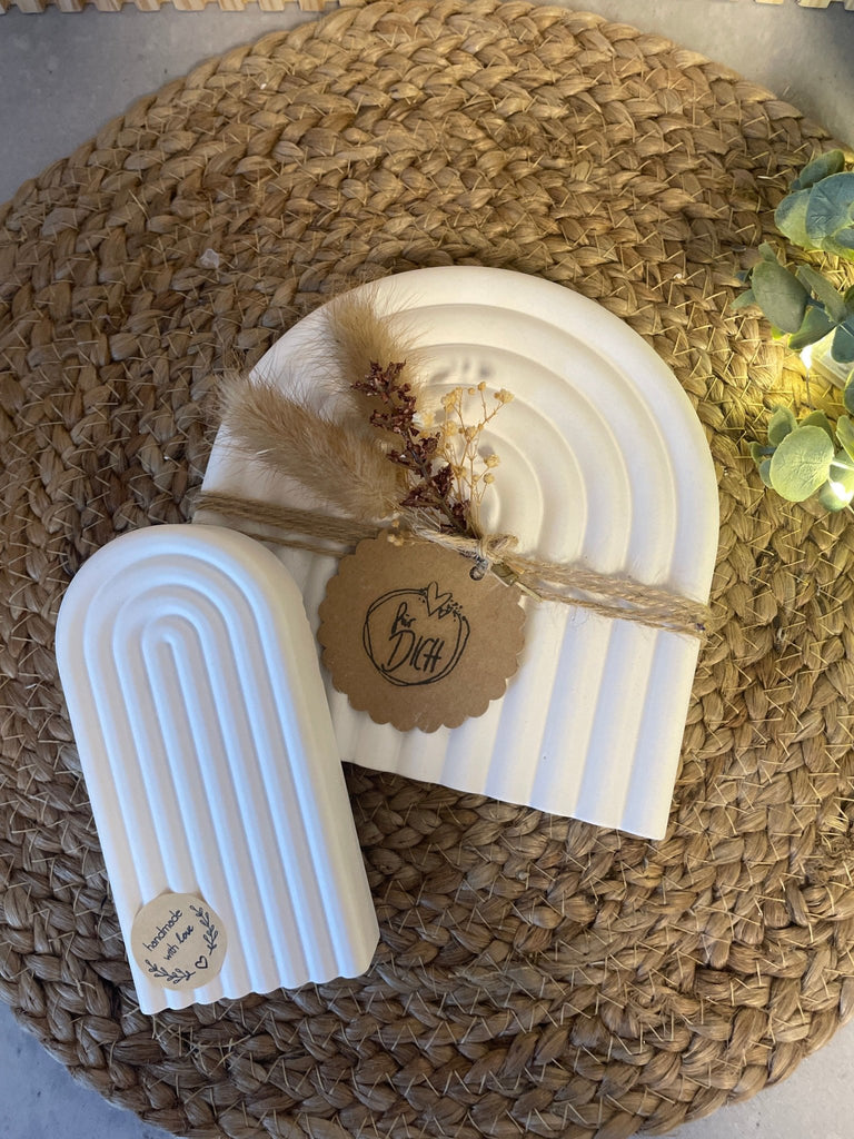 Handgemachter Deko Regenbogen – Farbenfrohe Dekoration & Geschenk - KB Socken