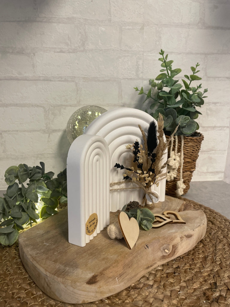 Handgemachter Deko Regenbogen – Farbenfrohe Dekoration & Geschenk - KB Socken