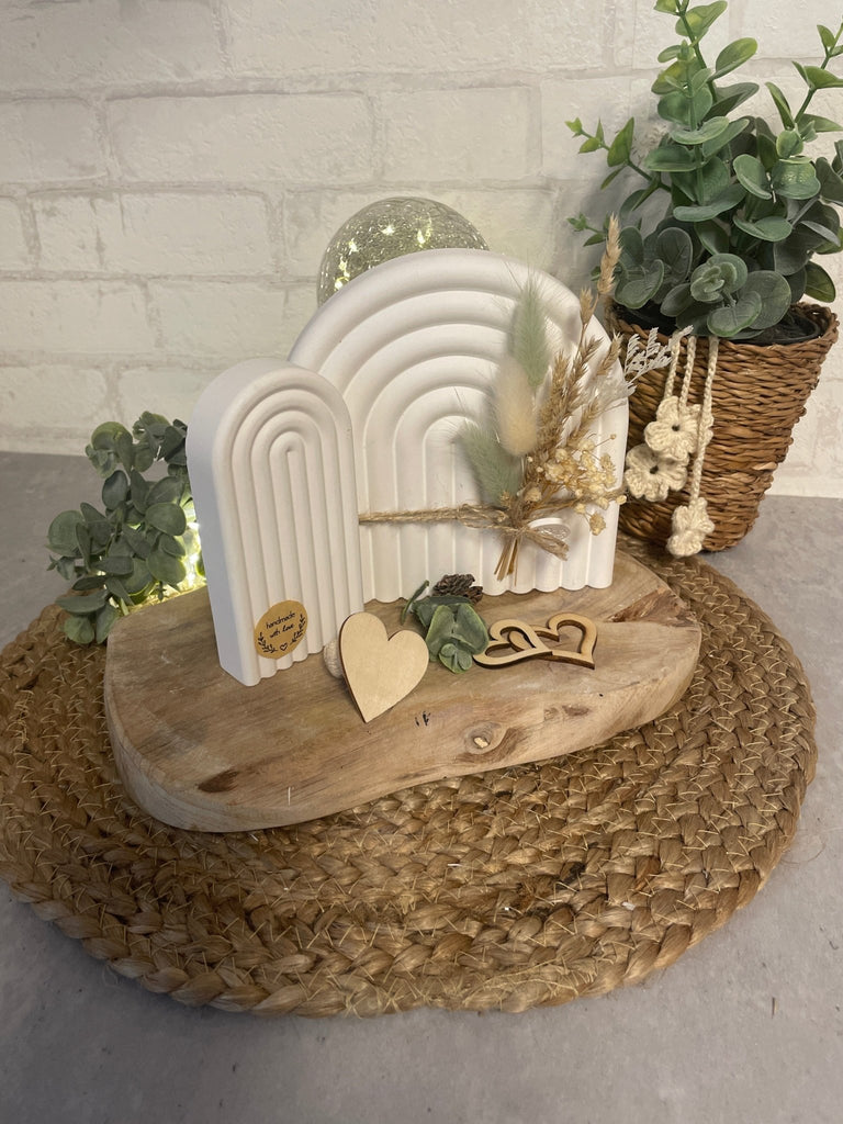 Handgemachter Deko Regenbogen – Farbenfrohe Dekoration & Geschenk - KB Socken