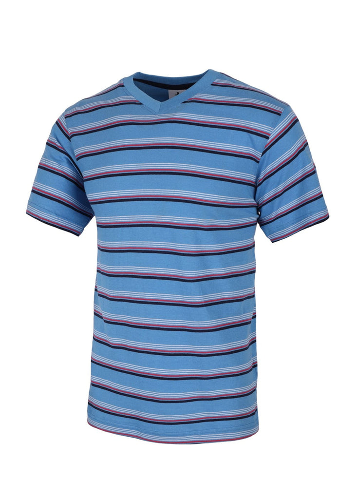 Herren Schlafanzug Kurzarm – Pyjama aus 100 % Baumwolle, bequem - KB Socken