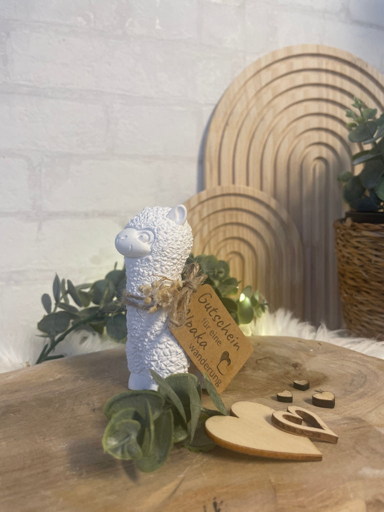 Lama Geschenkanhänger – Geschenk für Lama/ Alpakawanderung - KB Socken