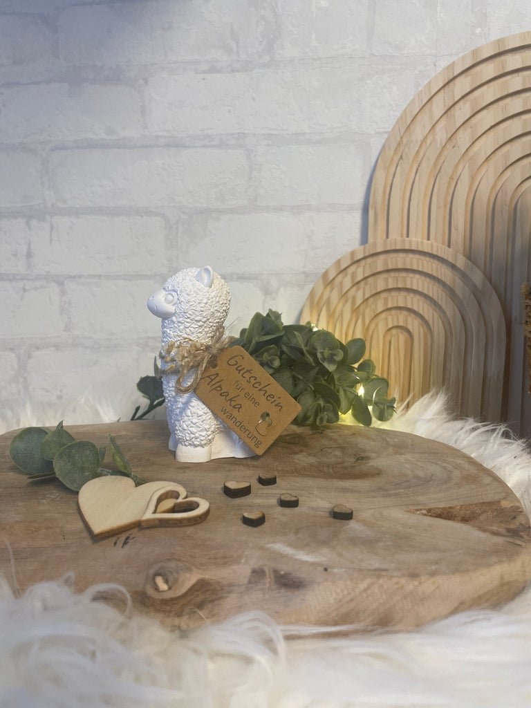 Lama Geschenkanhänger – Geschenk für Lama/ Alpakawanderung - KB Socken