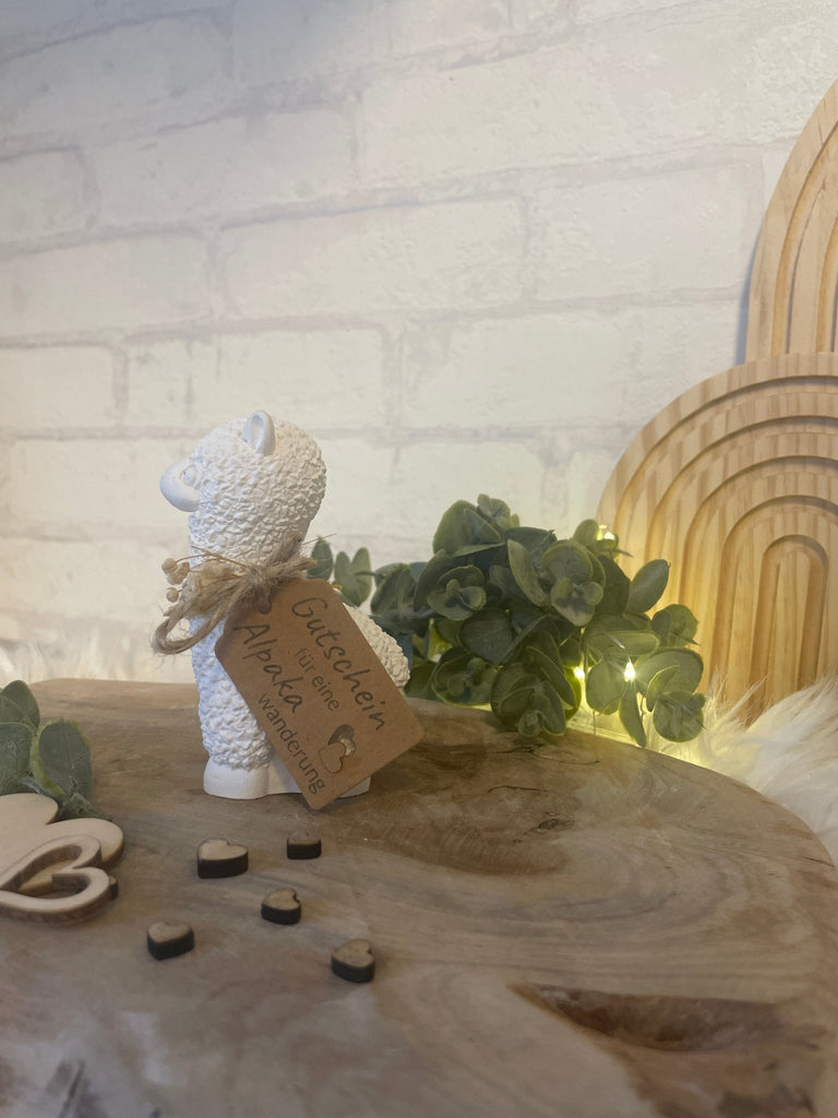 Lama Geschenkanhänger – Geschenk für Lama/ Alpakawanderung - KB Socken