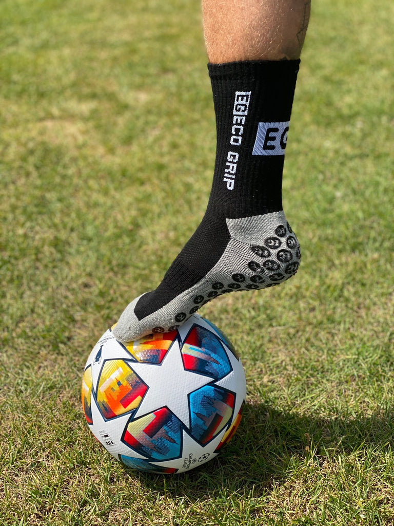 Rutschfeste Fußballsocken mit gummierten Noppen 2 Paar - KB Socken