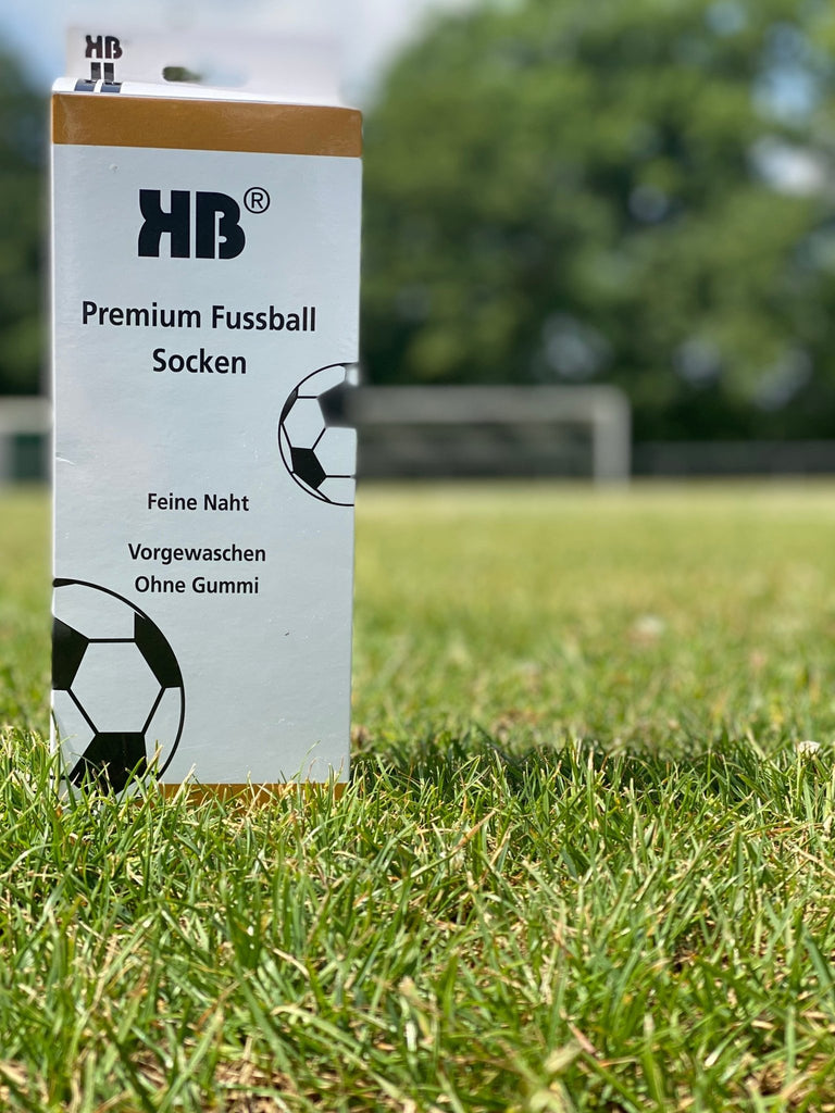 Rutschfeste Fußballsocken mit gummierten Noppen 2 Paar - KB Socken