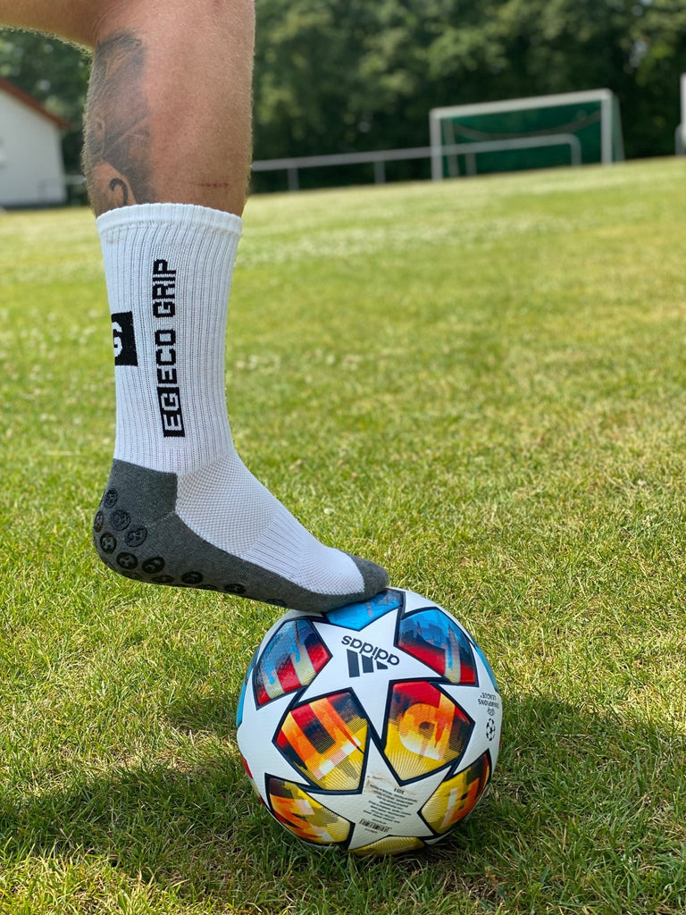 Rutschfeste Fußballsocken mit gummierten Noppen 2 Paar - KB Socken