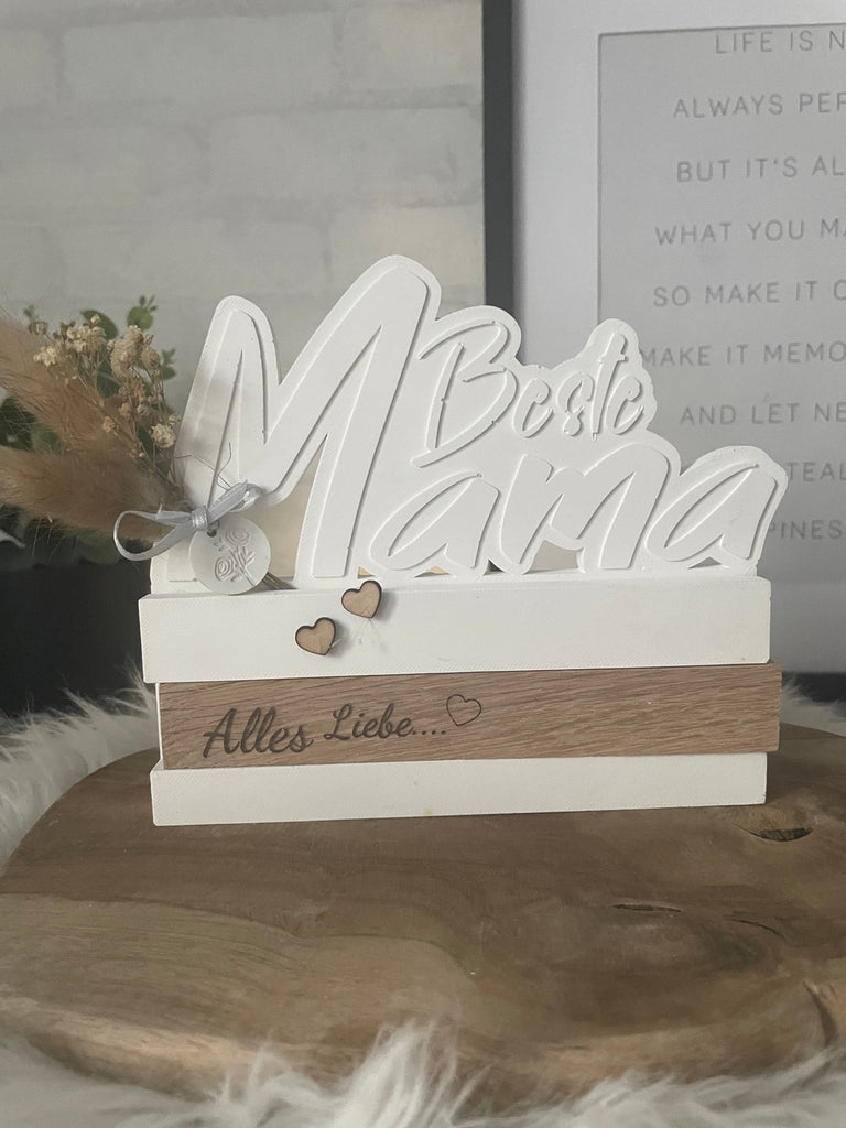 Weiße Sockelleiste mit Einschieber – personalisierbare Wohnungsdeko - KB Socken