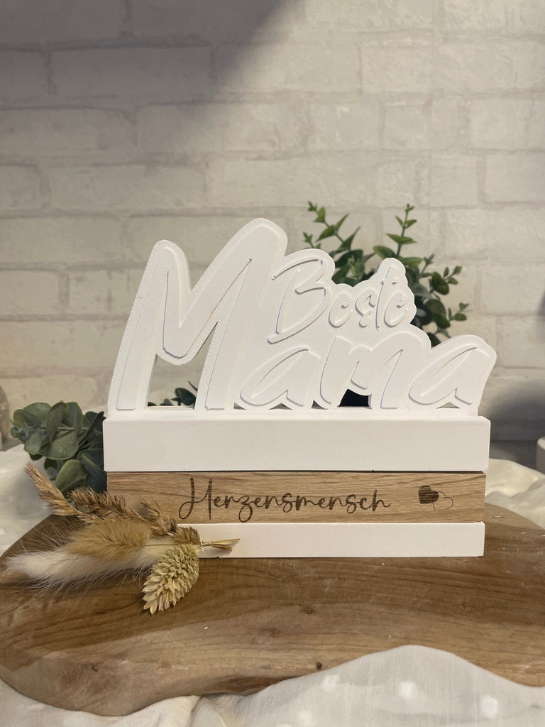 Weiße Sockelleiste mit Einschieber – personalisierbare Wohnungsdeko - KB Socken