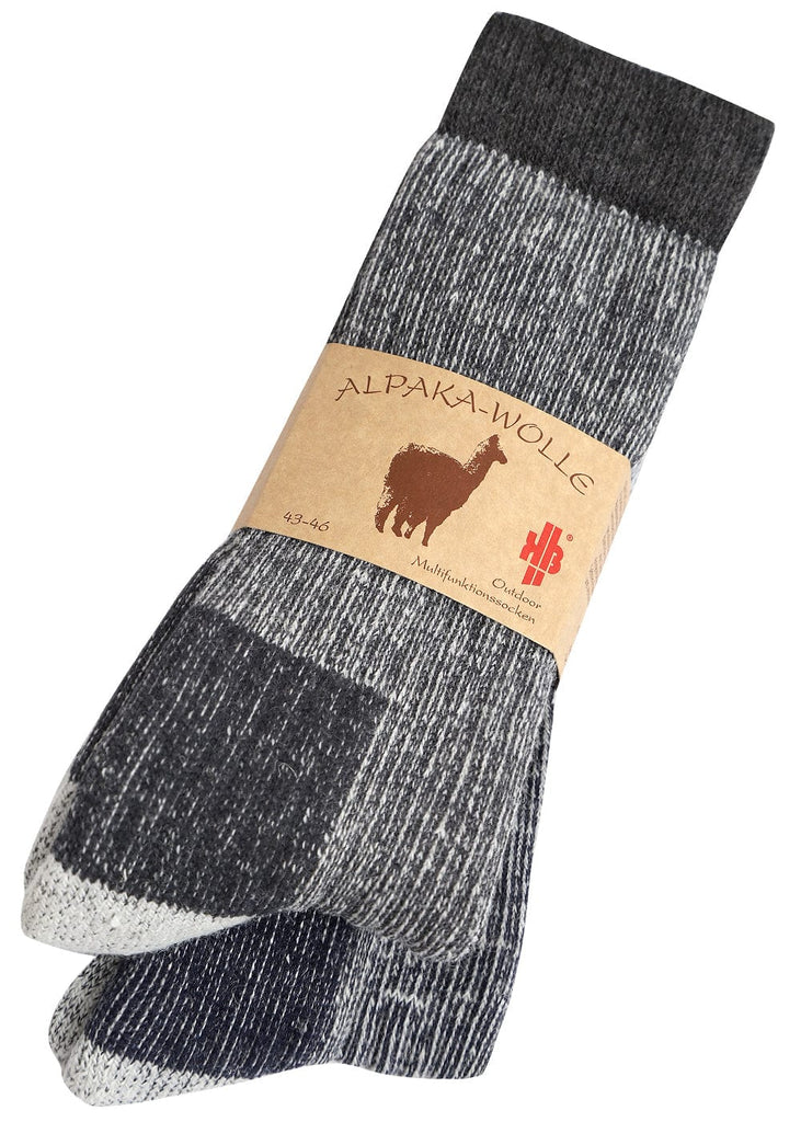 Alpaka Wander - /Arbeitssocken - 2 Paar - KB Socken