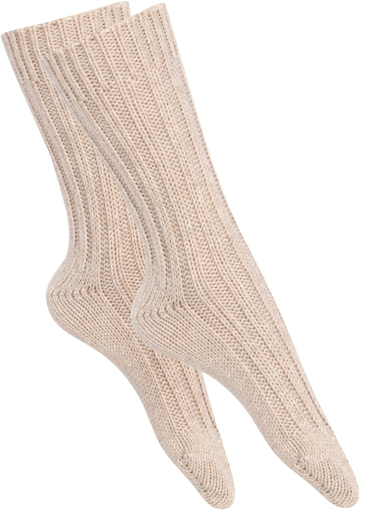 Alpaka Wollsocken dick gestrickt – 2 Paar warm & bequem - KB Socken