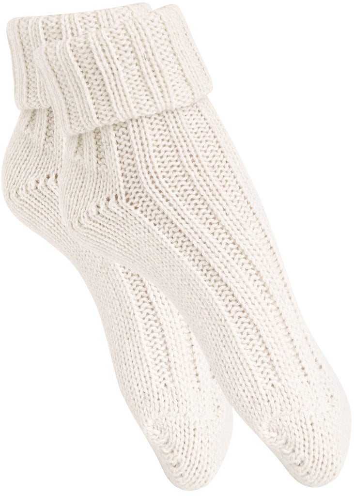 Alpakasocken mit Umschlag – weich, warm & gemütlich – 2 Paar - KB Socken