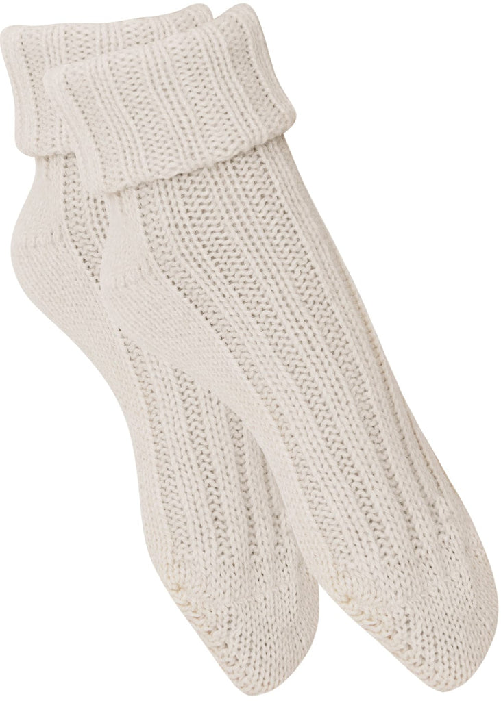 Alpakasocken mit Umschlag – weich, warm & naturbelassen – 2 Paar - KB Socken
