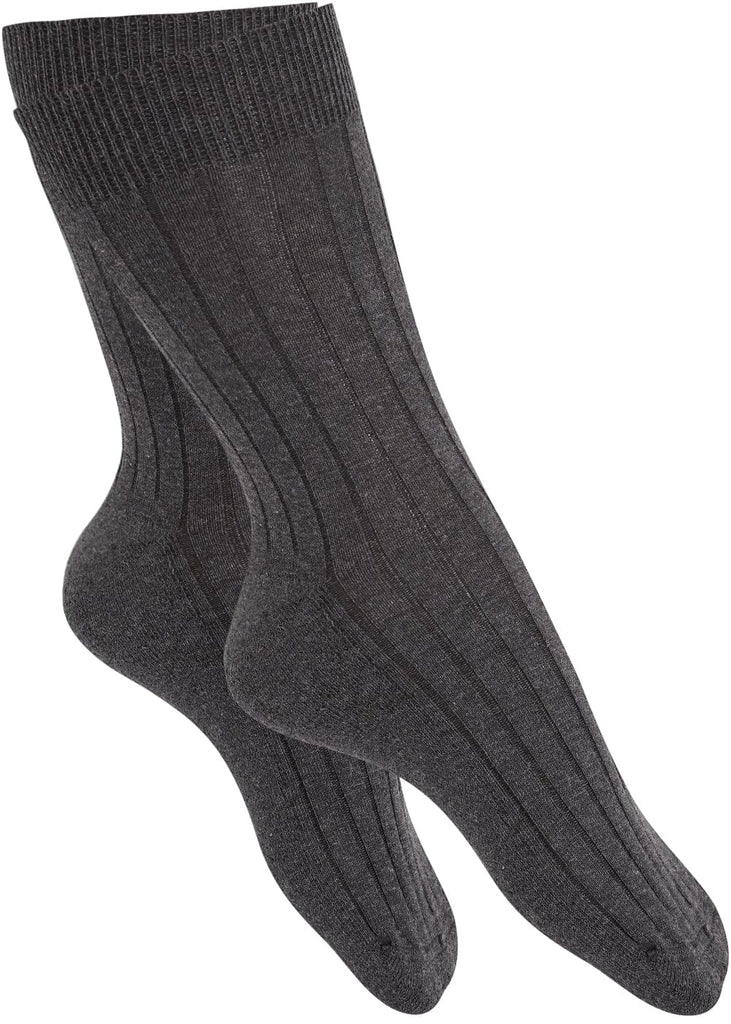 Arbeitssocken mit Frotteesohle Grau - 5 Paar - KB Socken