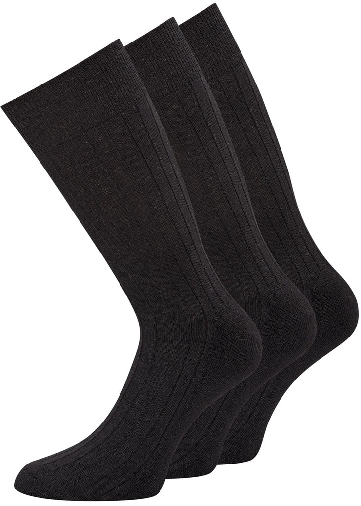 Arbeitssocken mit Frotteesohle Schwarz - 5 Paar - KB Socken