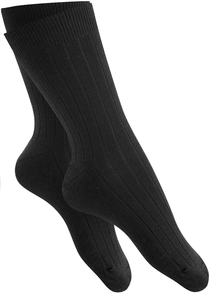 Arbeitssocken mit Frotteesohle Schwarz - 5 Paar - KB Socken