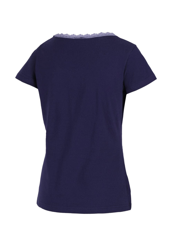 Damen Pyjama Set – Kurzarmshirt & 3/4 Hose - KB Socken