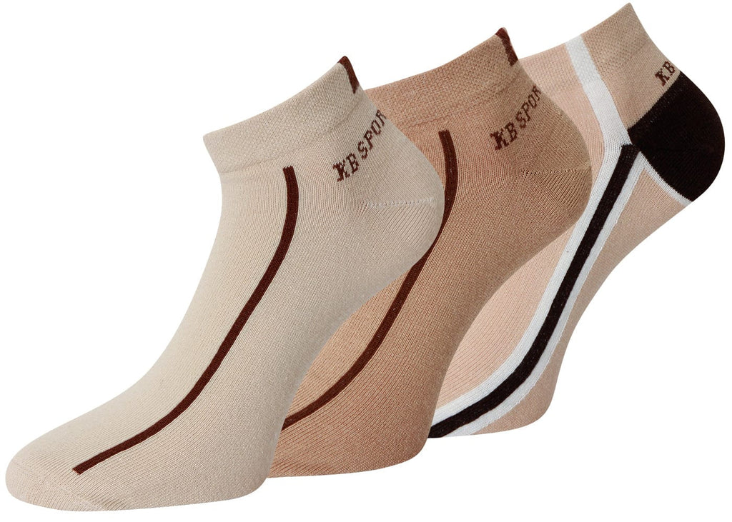 Herren Sneakersocken beige - 9 Paar - KB Socken