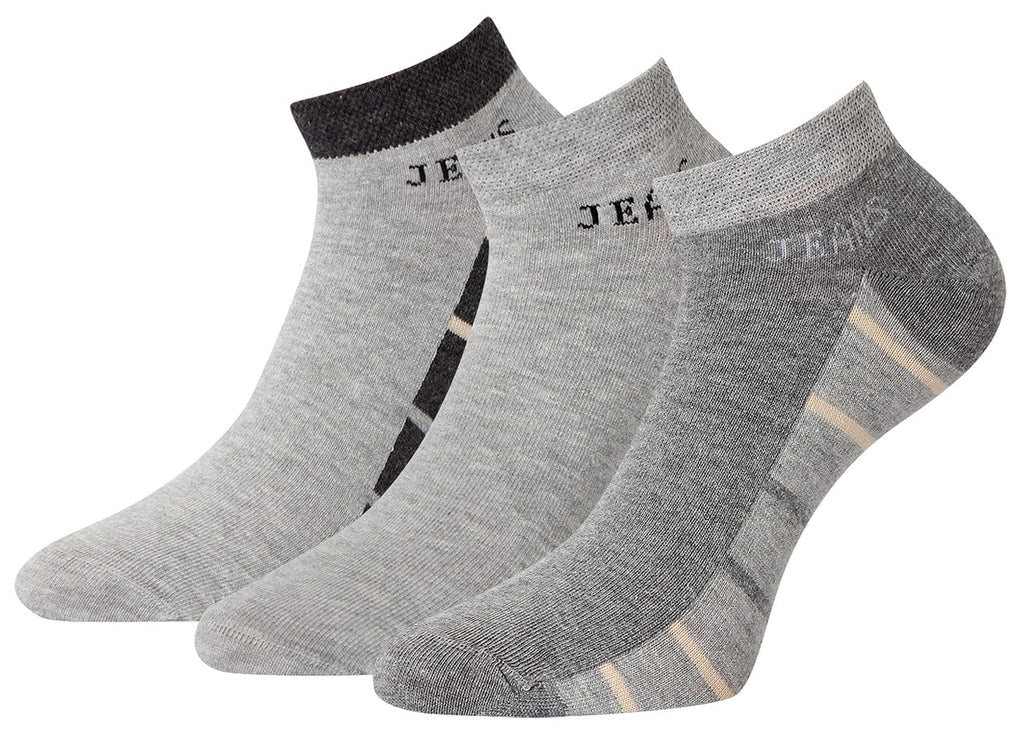 Herren Sneakersocken grau - 9 Paar - KB Socken