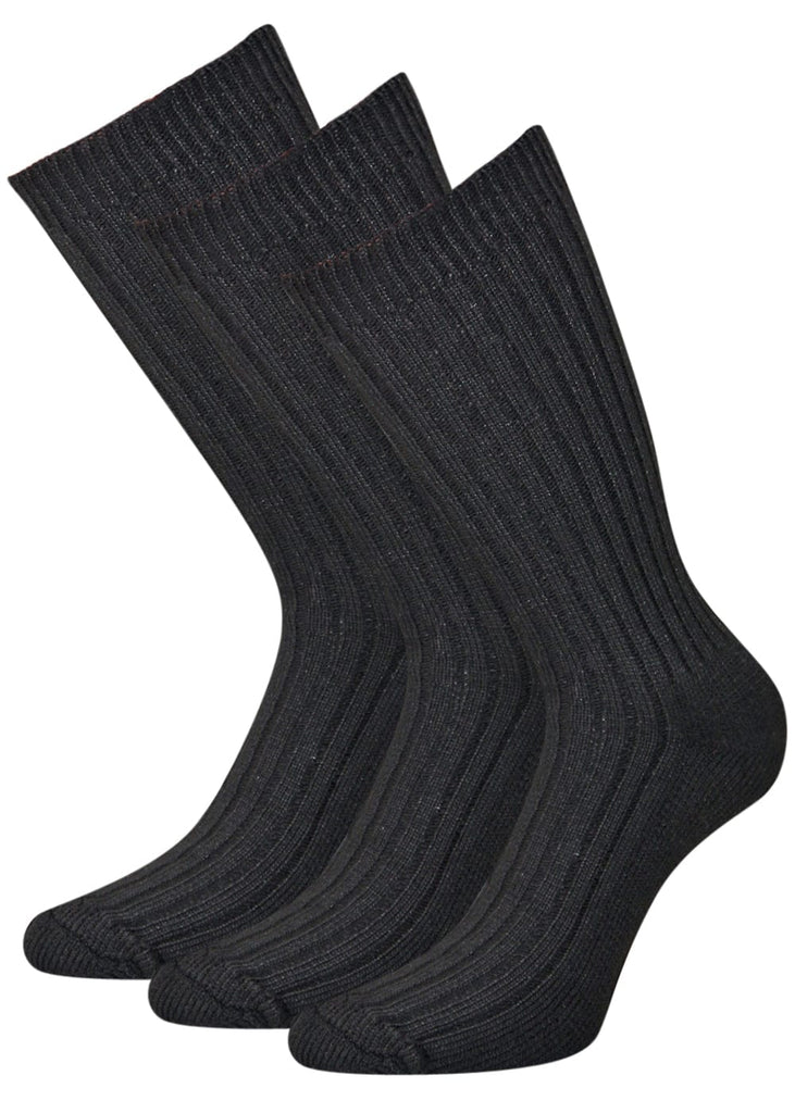 Herrensocken Norwegersocken Schwarz - 5 Paar - KB Socken