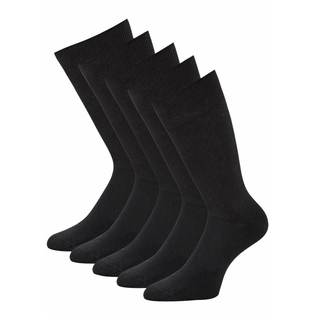Herrensocken ohne Gummi – Schwarz, bequem & druckfrei – 10 Paar - KB Socken