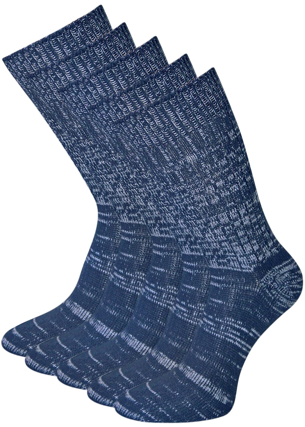 Jeanssocken Marinemeliert - 5 Paar KB Socken –