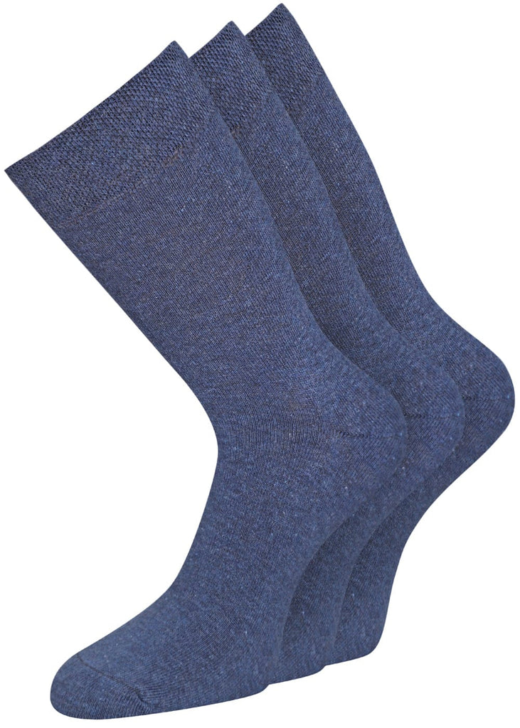 KB Socken 35-38 / blau Blaue Damensocken - 6 Paar
