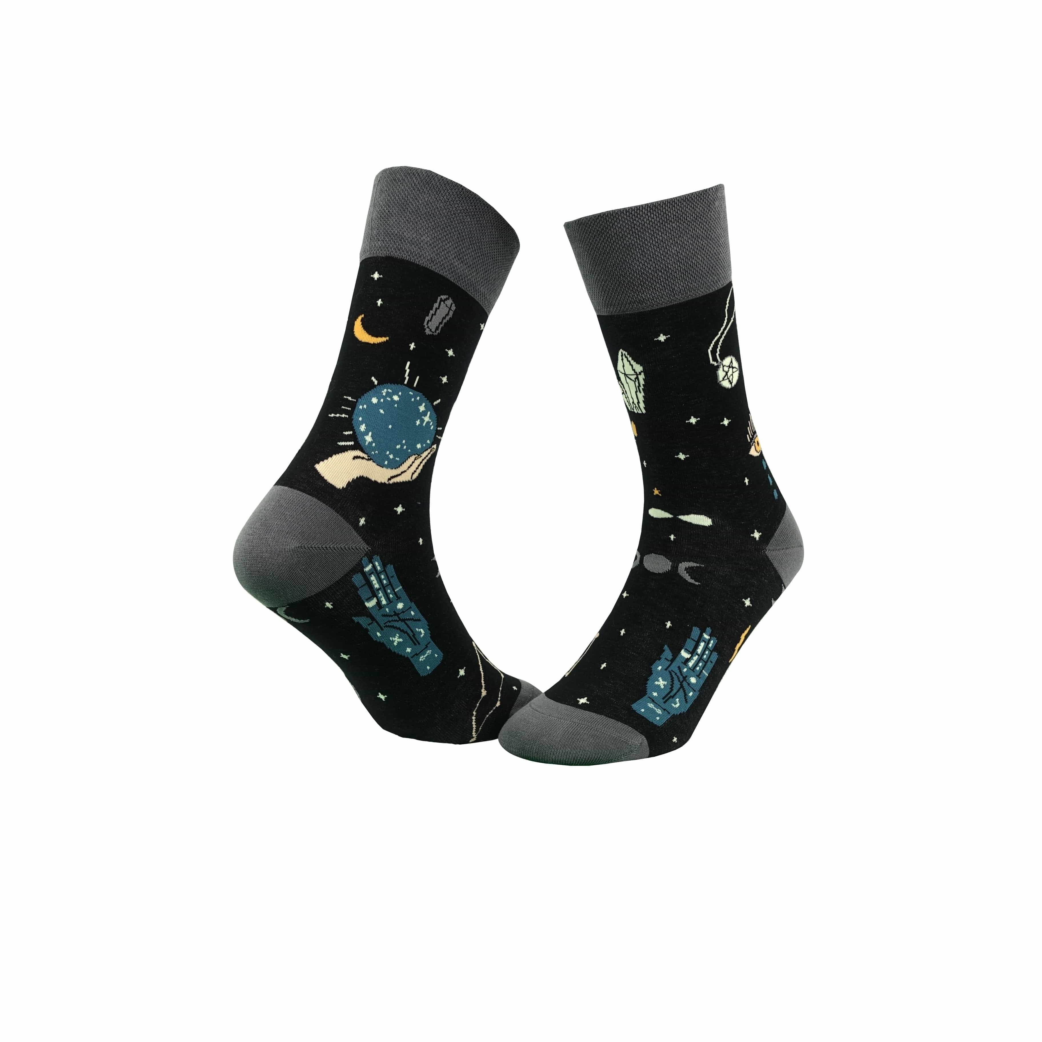 KB Socken Socken mit Nachtmotiv