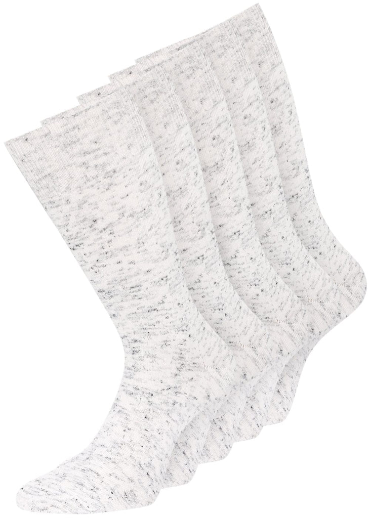 KB Socken 39-42 / weiß Herrensocken ohne Gummi - Italy Melange - 10 Paar