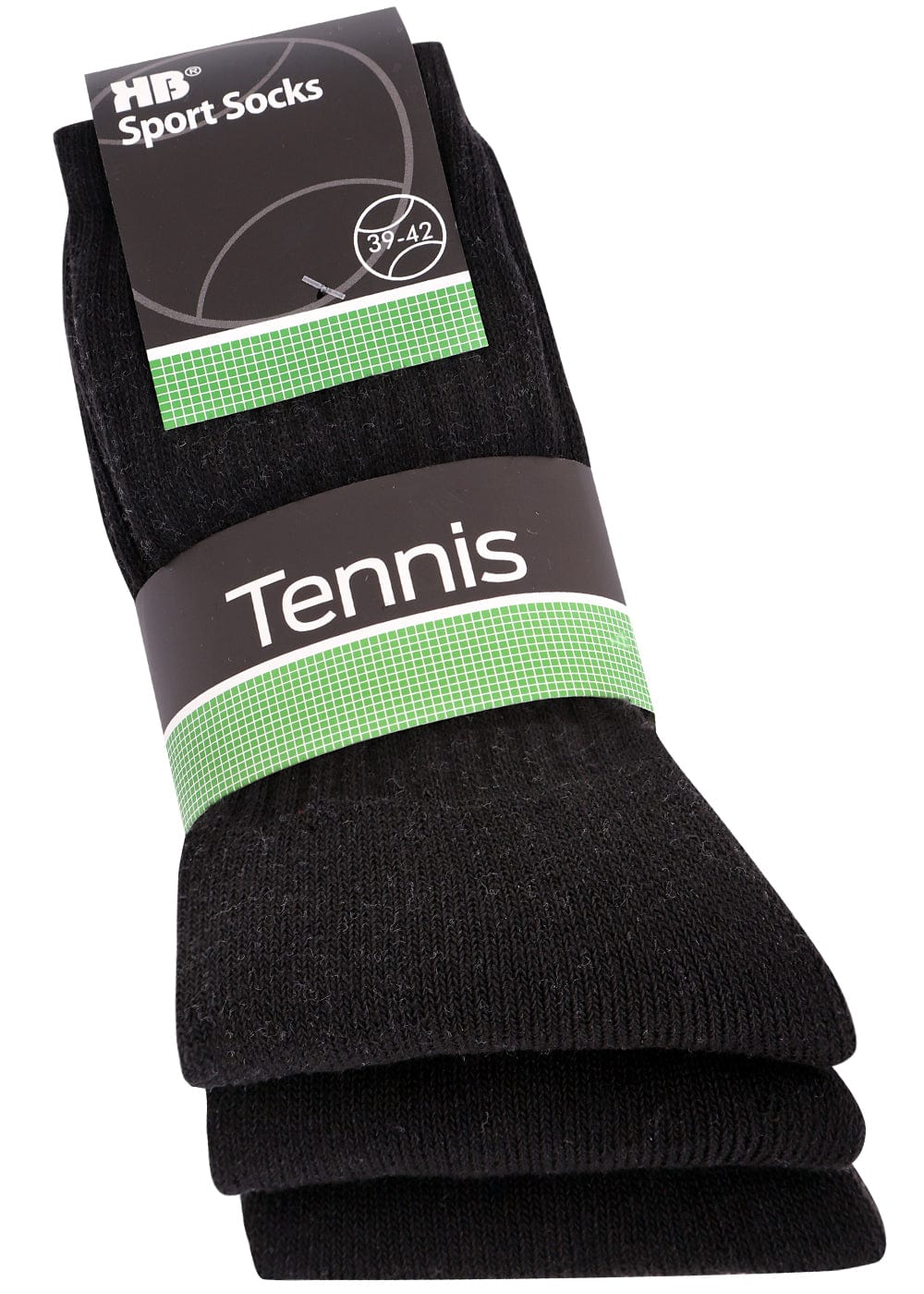 und KB für Sportsocken Tennissocken 6 Damen Paar – schwarz - Socken Herren