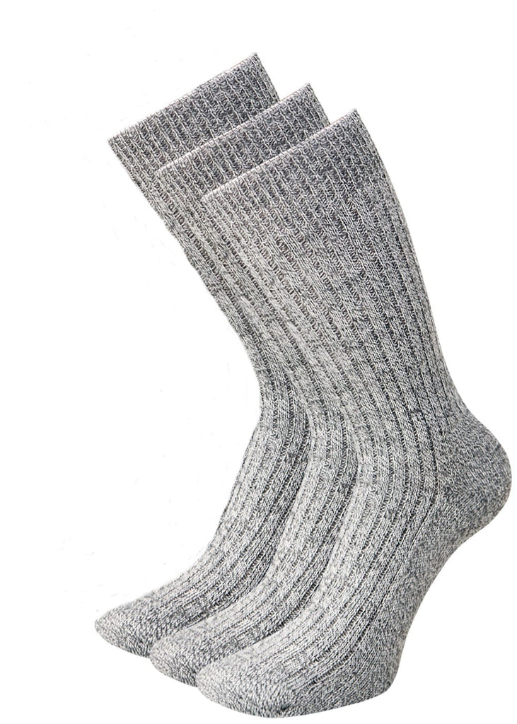Norwegersocken Frotteesohle Graumeliert - 5 Paar - KB Socken