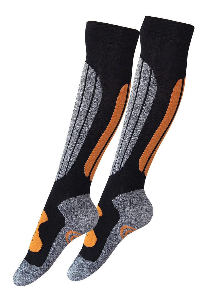 Skistrümpfe kniehoch in orange - KB Socken